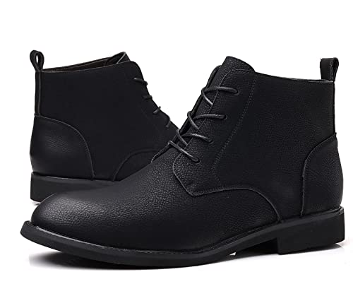 Dadawen Men's Chukka Ankle Boots Casual Dress Boot Oxfords Ankle Lace Up Boot For Men Black Us Size 7 #TOP30