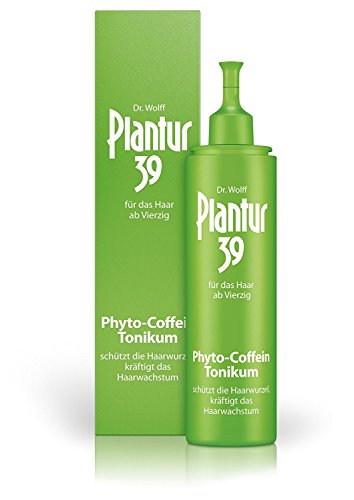 Plantur 39 Phyto-Caffeine Tonic I Tónico com cafeína evita e reduz a queda do cabelo 200 ml | Favorece o crescimento e o espessamento do cabelo