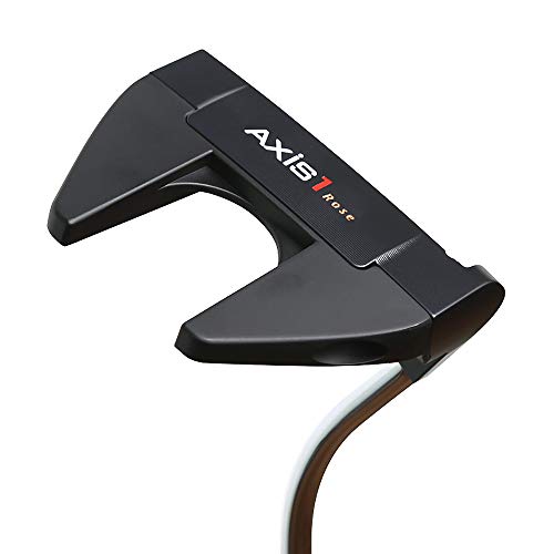 リンクス AXIS 1 ROSE アクシスワン ローズマレットパター Black FlatCat仕様 (フラットキャット グリップ 仕様) 34" 1枚目