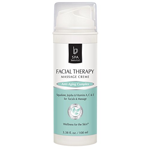 Bon Vital' Facial Therapy CrÃ¨me, Professional Massage Cream for Anti-Aging Facial or Geriatric Massages, Face Moisturizer with Vitamins to Restore & Smooth Skin, Reduces Appearance of Wrinkles, 16 oz.
