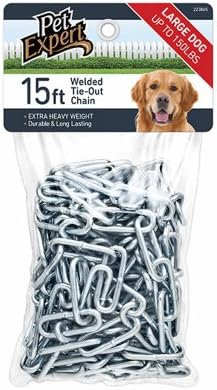 WESTMINSTER PET PRODUCTS Extra Heavy Duty Tie Out Chain, 15'