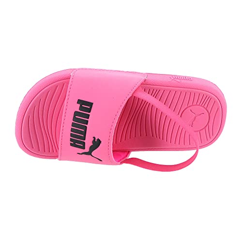 PUMA Cool Cat 20 Backstrap AC INF Girls InfantToddler Sandal 10 M US Toddler PinkBlack2