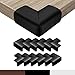 Hoffenbach Eckenschutz Kantenschutz Baby 12x - Kindersicherung für Tisch selbstklebend – Stoßschutz für Baby und Kind - Schwarz Offen und günstig Kaufen-Hoffenbach Eckenschutz Kantenschutz Baby 12x - Kindersicherung für Tisch selbstklebend – Stoßschutz für Baby und Kind - Schwarz
