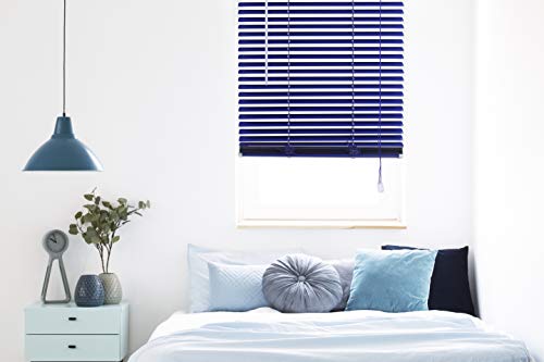 Victoria M. Aluminium Jalousie 25mm, 140 x 220 cm, holzdunkel – Ansicht 3
