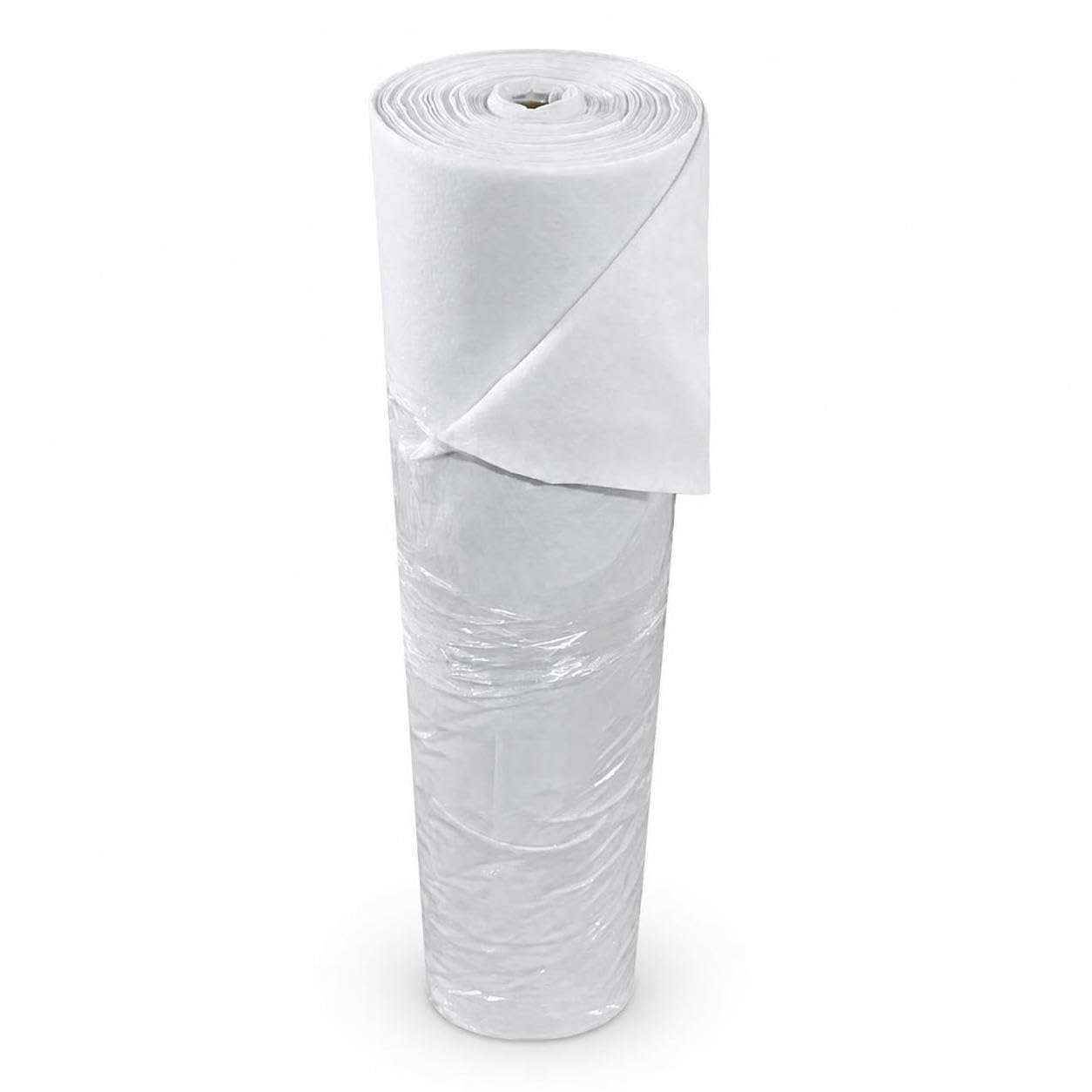 Vlieseinlage 120g, 1m Breite, 35m Rolle 120g, 1m Breite, 35m Rolle | Bügelvlies Weiß aufbügelbare Vlieseinlage Einseitig Aufbügelbares Vlies Einlagestoff in mittlerer Stärke für Hemden, Kleider