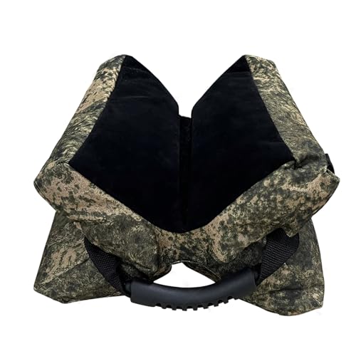 BQBQERT Sacos de areia de lona resistente ao desgaste saco de suporte para tiro ao ar livre saco de