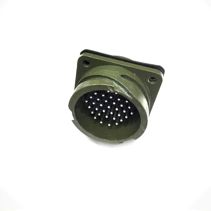 Military Spec Connectors MS3102A28-15 Circular Connector MIL-DTL-5015 Series Box Mount Receptacle 35 Contacts Solder Pin Bayonet Connector