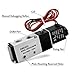 EBEIZZI Pneumatic Solenoid Valve Air Solenoid Valve DC12V/DC24V/AC110V Series Single Coil Pilot-Operated Electric 2 Position 5 Way Connection,AC110V/Out of line,1/4