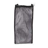 Menolana Scuba Diving Fins Drawstring Bag Organizer Storage Quick Drying Snorkeling Flippers Carrier Mesh Gear Bag for Travel Surfing, 25cmx50cm