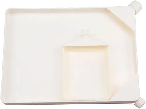 2Pieces Bead Funnel Tray Set Bead Sorting Tray Craft Organizers Jewelry Making Plate Beading Supplies Bead Funnel