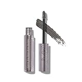 100% PURE Green Tea Fiber Brow Builder, 0.16 oz, Brow Tint Gel, Eyebrow Makeup, Define and Sculpt Eyebrows, Natural Volume, Flawless Brows - Medium Brown