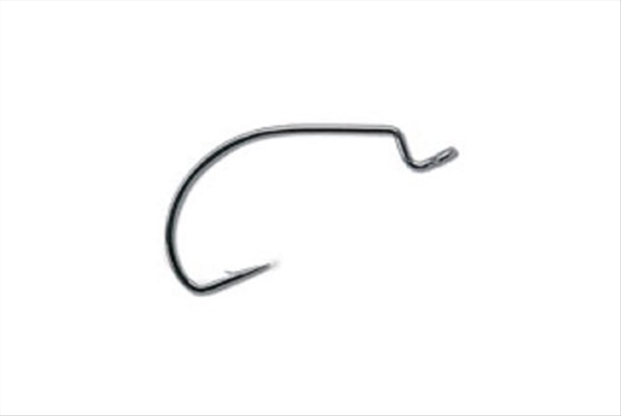 Mustad UltraPoint Demon Perfect In-Line Circle 1 Extra Fine Wire Hook (Pack of 100), Black Nickel, 8/0