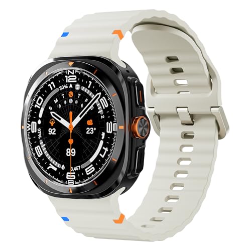 Silicone Sport Band for Samsung Galaxy Watch Ultra 2/1 Band 47mm,2026-2024