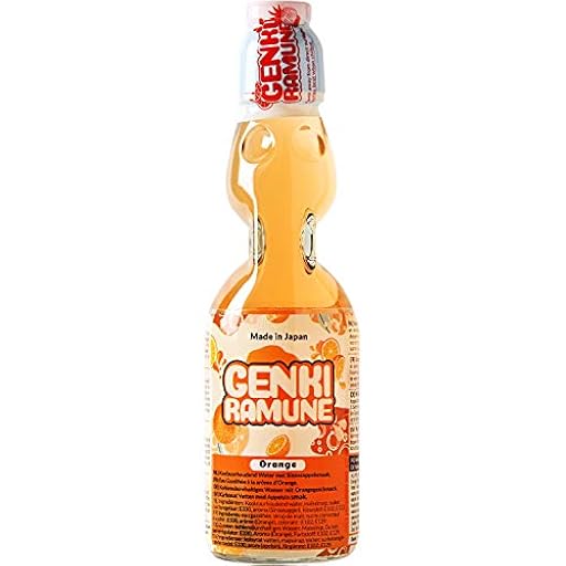 Ramune Bebida de naranja envase 30 x 200 ml 0.2 ml - Pack de 30 | Ya disponible en tu tienda friki favorita! En mundofriki.es!