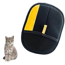 Cat Shedding Tools, Pet Hair Remover Glove, Pet Hair Removal Gloves, Reusable Cat & Dog Hair Remover for Couch, Furniture, Upgraded Animal Fur Removal Tool, Cat Grooming Gloves-1 PCSBlack-20