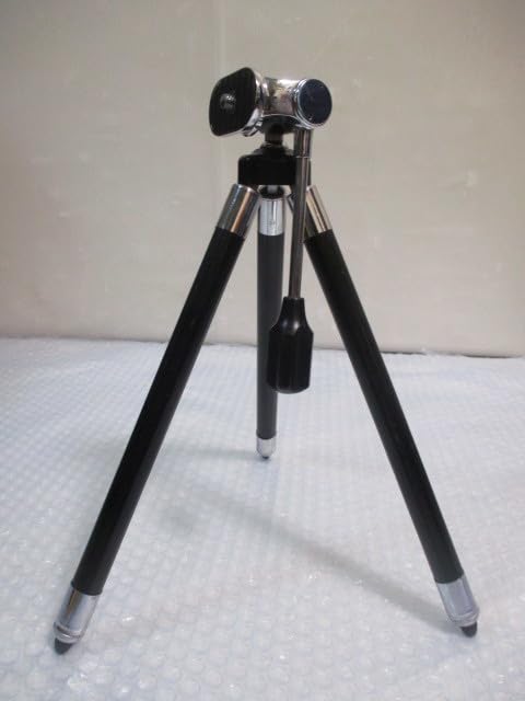 昭和レトロ　8mmカメラ　3脚付き　インテリアやディスプレイに… サンワダイレクト カメラ三脚(デジカメスタンド・4段伸縮
