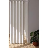 Amazon.co.jp: JUKE19 Accordion Curtain, Room Divider Curtain