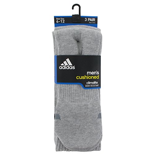 adidas Men's Cushioned Crew Socks (3-Pair)2