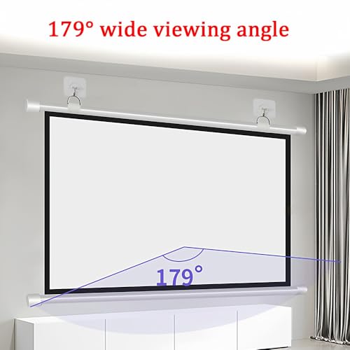 Pantalla Manual para Proyector 72" 16:9 miniatura 3