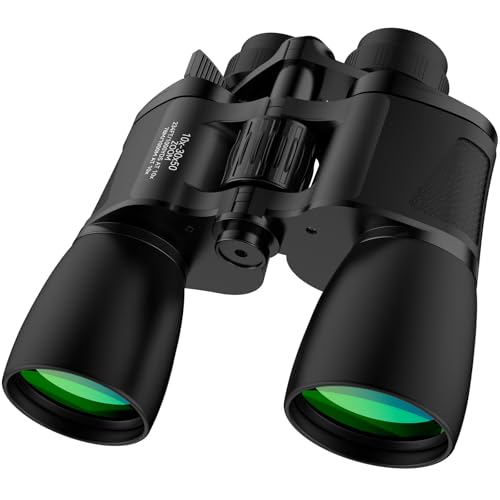 10-30X50 Zoom Binoculars for Adults, High Powered Military Binocu...
