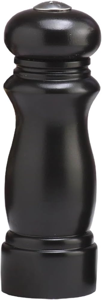 Chef Specialties 6 Inch Salem Salt Shaker - Ebony - Made in USA