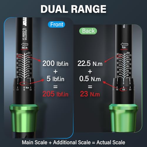 LLAVETOR 71Pcs Bike Torque Wrench Set