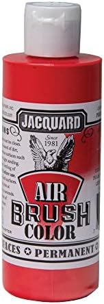 Jacquard Airbrush Color 4Oz Metallic Red