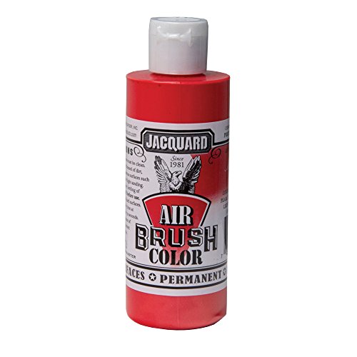 Jacquard Airbrush Color 4Oz Metallic Red