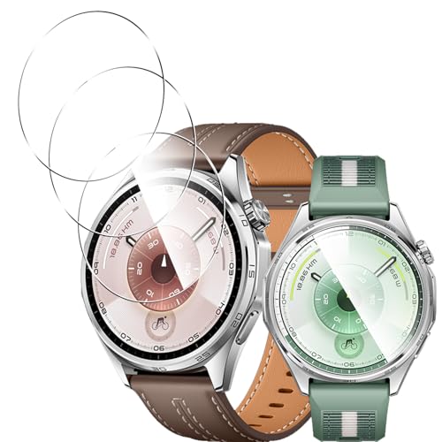 Amazon.co.jp: 用 HUAWEI WATCH GT6 46mm ガラスフィルム フィルム 【3