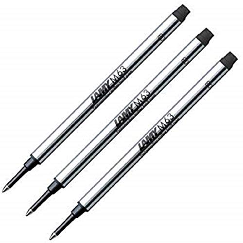Lamy M63 Rollerball Refill BLACK x 3 (DB18559)