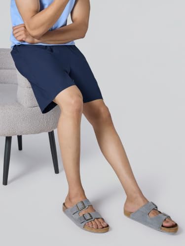 Image of XYXX Zen Solid Shorts for Men with Side Pockets and Drawstring |Relaxed Fit Shorts