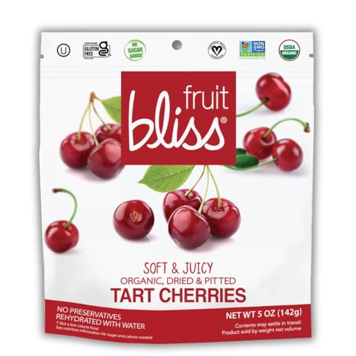 Fruit Bliss Organic Tart Cherries, 4 Ounce