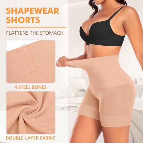 Shapewear Shorts Tummy Control for Women High Waist Body Shaper Under Dress Shaping Shorts Underwear Girdle Panties3
