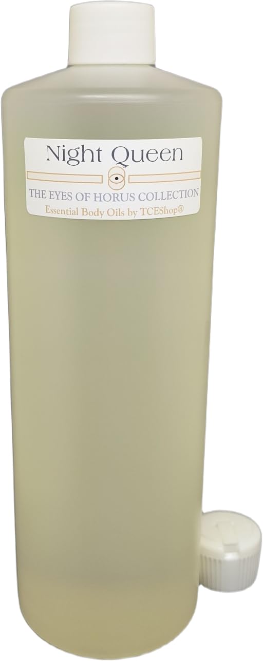 Night Queen Scented Body Oil Fragrance [Flip Cap - Clear - 8 oz.] - ID#4979