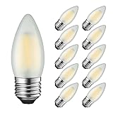 Bombilla Vela LED Casquillo Gordo. Bajo consumo, ahorro energético (90%)