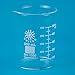 UNITSCI - BEAKERS, LOW FORM, BOROSILICATE GLASS, 600ML, PK6