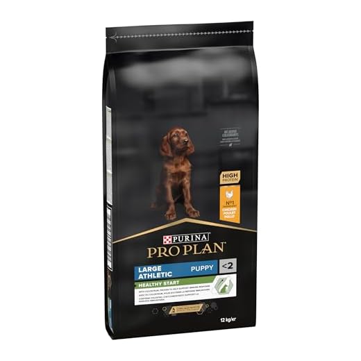 PURINA PRO PLAN Cachorro Grande Atlético con OPTISTART Pollo 12kg