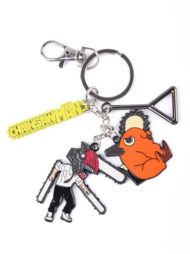 Image of ComicSense.xyz Anime Keychain, Anime Cosplay Accessories Keyring for Bag Bike Car Collectible
