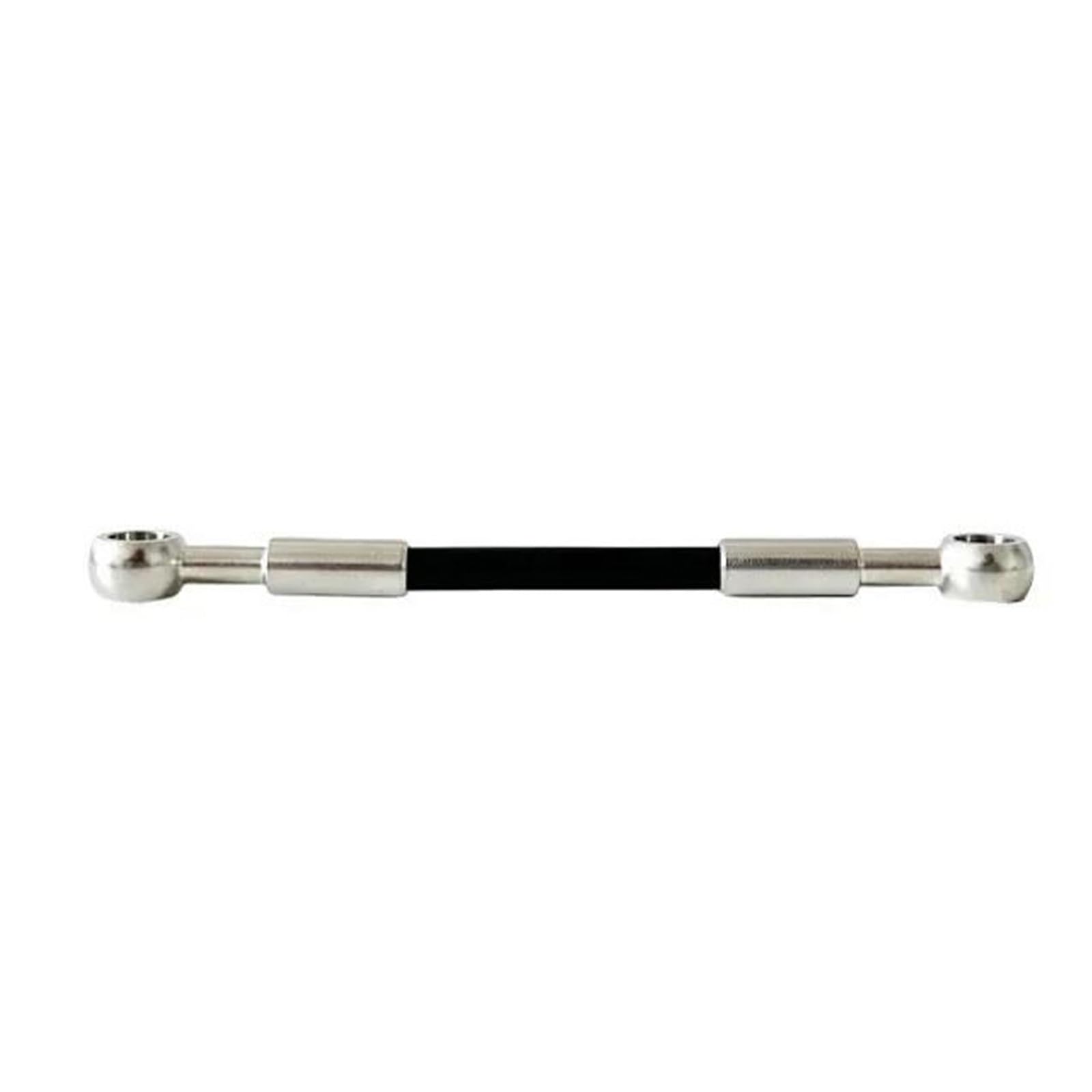 Hydraulic Brake Hose 10cm-500cm M10 0°-0° Motorcycle Dirt Bike Braided Brake Hose Line Oil Fuel Pipe Accessories(40CM)