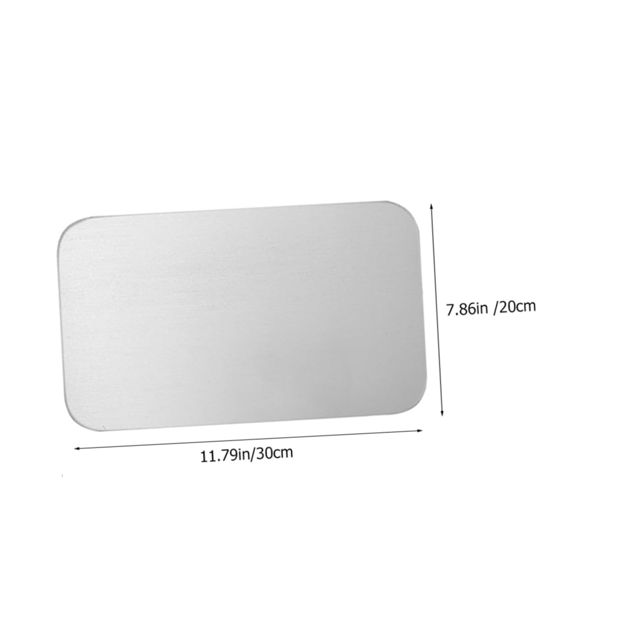 Alasum Kühlmatte für Hamster und Kaninchen, 2 Stück, Aluminium