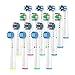 MERUYOO Lot de 16 Brossette pour Oral-B, 4 Brossette de Précision, 4 Brossette de Nettoyage en Profondeur, 4 Brossettes Cross Clean, Tete Brosse Compatibles avec Braun Oral B Brossette de Rechange