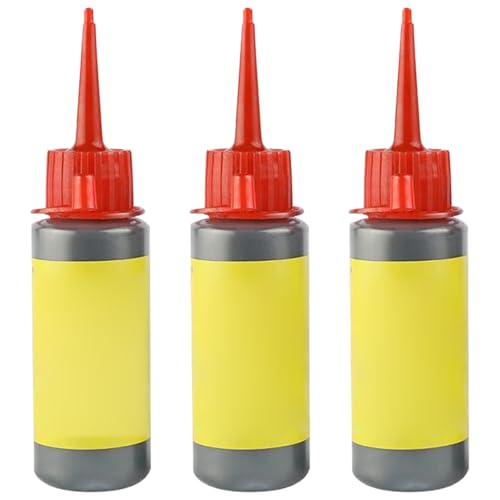 3Pcs Graphite Powder 60ml Graphite Powder Lubricant Long-Lasting, No Dust Formula for Car and Multifunctional Locks Dry Lubricant Powdered