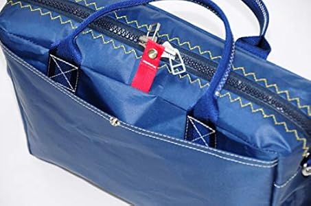 Amazon | JIB キャリングバッグM CABM178 ネイビーイエローステッチ