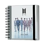 Grupo Erik BTS Diary 2023-2024 | Back To School 11 Months Academic Diary Day To Page | August 2023 - June 2024 | Mid Year Diary 2023-2024 With Stickers | BTS Gifts | BTS Merchandise | BTS Merch