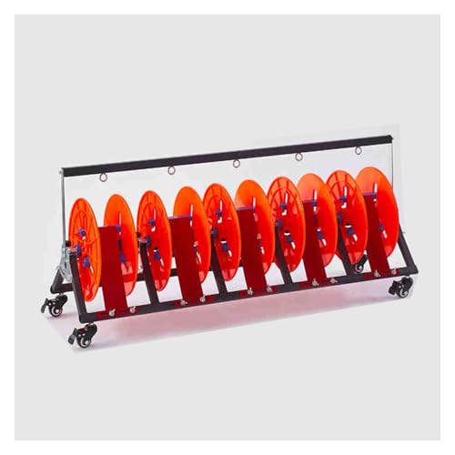 Support de bobines de fil portable à 5 tiges pour câbles
