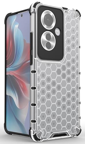 Image of Glasgow Back Case Cover Compatible with [ Oppo F25 Pro 5G ] (Stylish Design) - Transparent