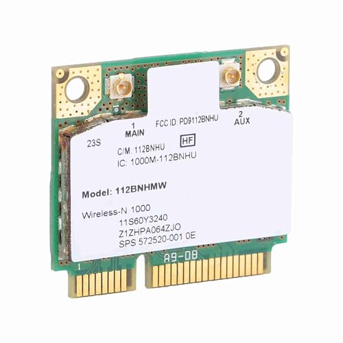 Tarjeta de red Wendry para LINK1000 N1000 112BNHMW, interfaz Mini PCI-E, velocidad de transferencia de 300 Mbps, compatible con laptops y equipos HP miniatura 7