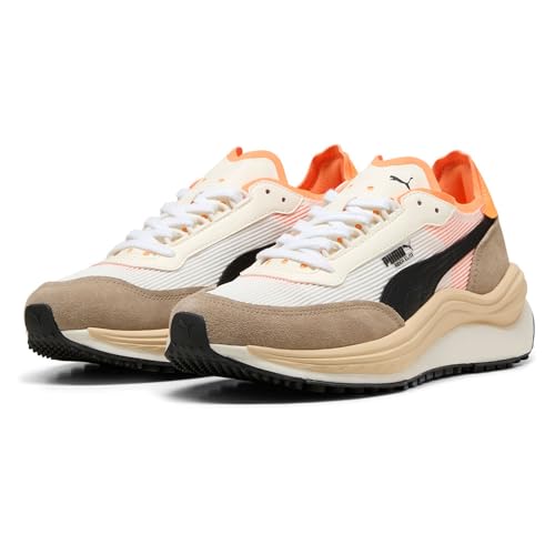 PUMA Rider Elite Trainers EU 44 : baskets basses en cuir et textile blanc pour homme