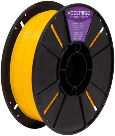 Voolt3D Filamento ABS Premium para Impressão 3D – 1,75mm, 1kg – A...