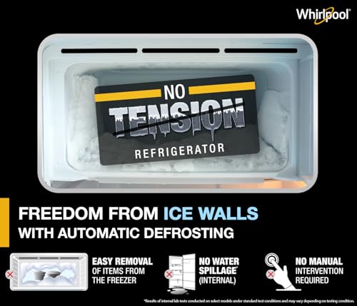 Image of Whirlpool 192 L 4 Star Vitamagic PRO Frost Free Direct-Cool Single Door Refrigerator (Whirlpool 215 VMPRO ROY 4S Inv AURA STEEL-Y Fridge, Silver, Auto Defrost Technology, 2026 Model)